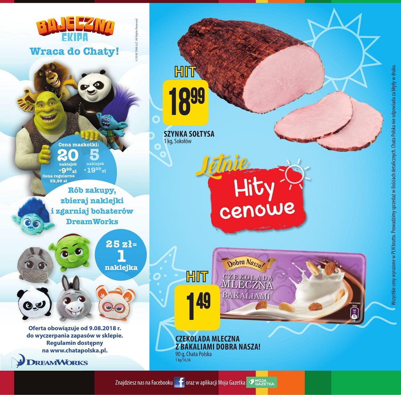 Gazetka promocyjna Chata Polska str. 8