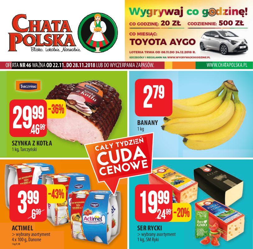 Gazetka promocyjna Chata Polska str. 1