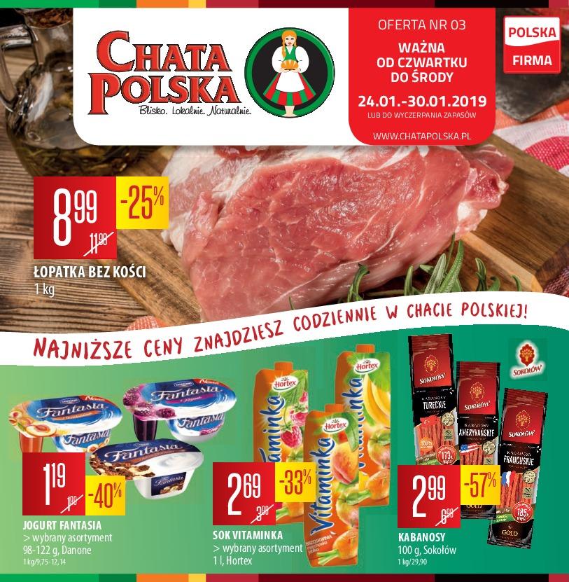 Gazetka promocyjna Chata Polska str. 1