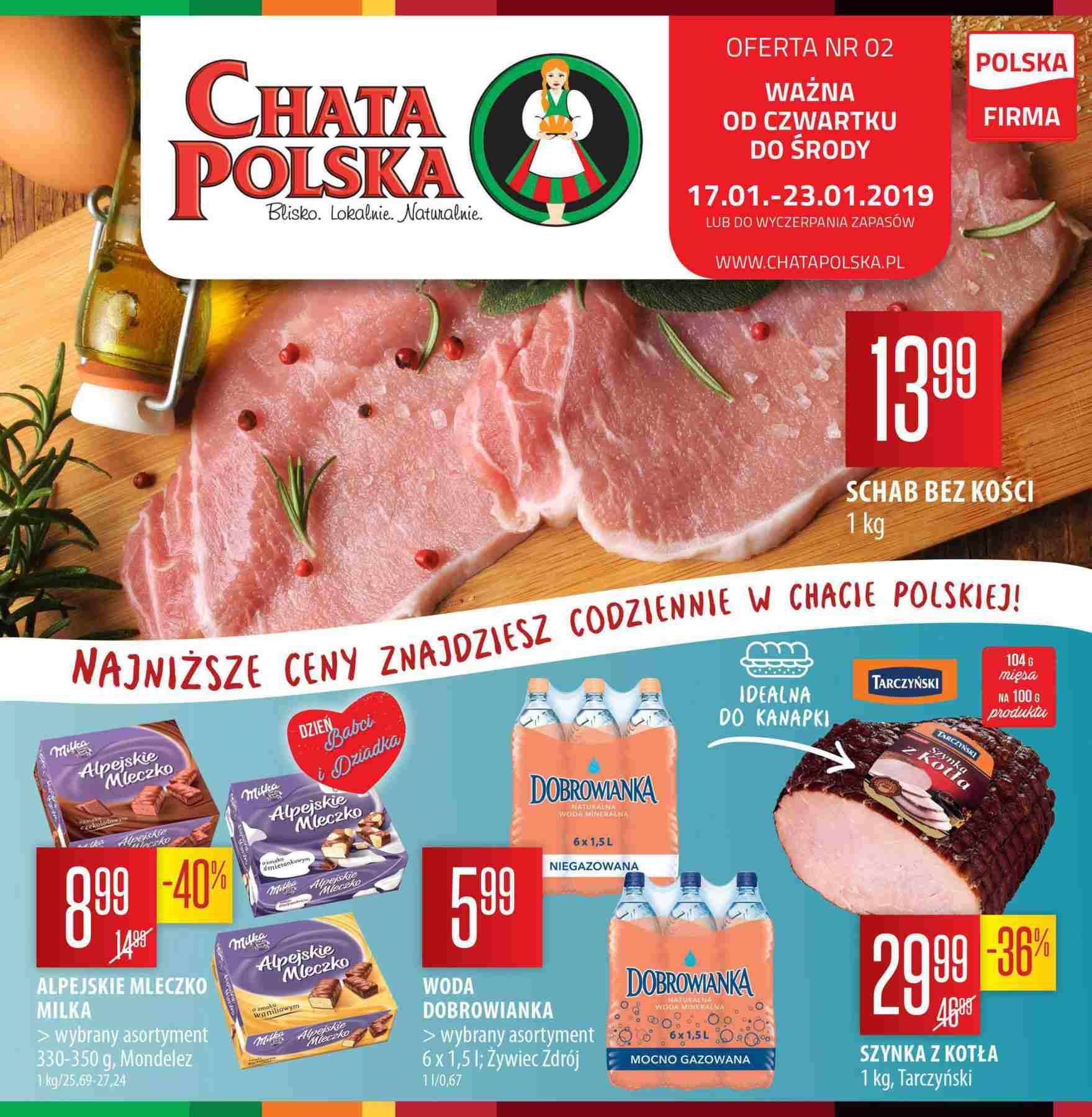 Gazetka promocyjna Chata Polska str. 1