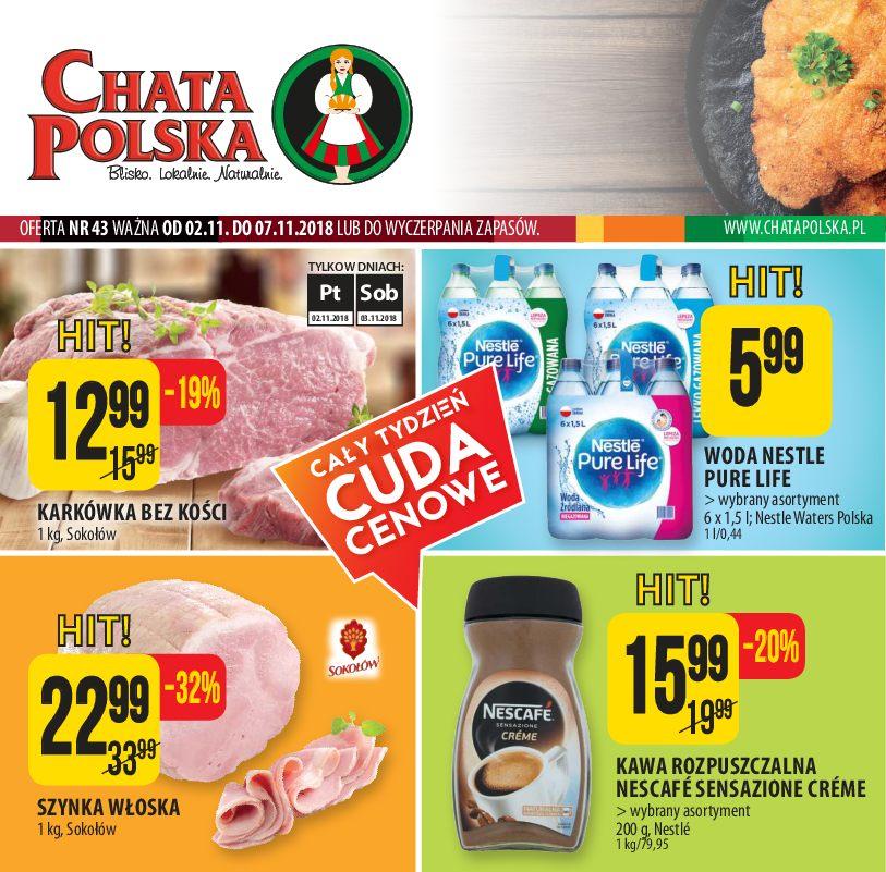 Gazetka promocyjna Chata Polska str. 1
