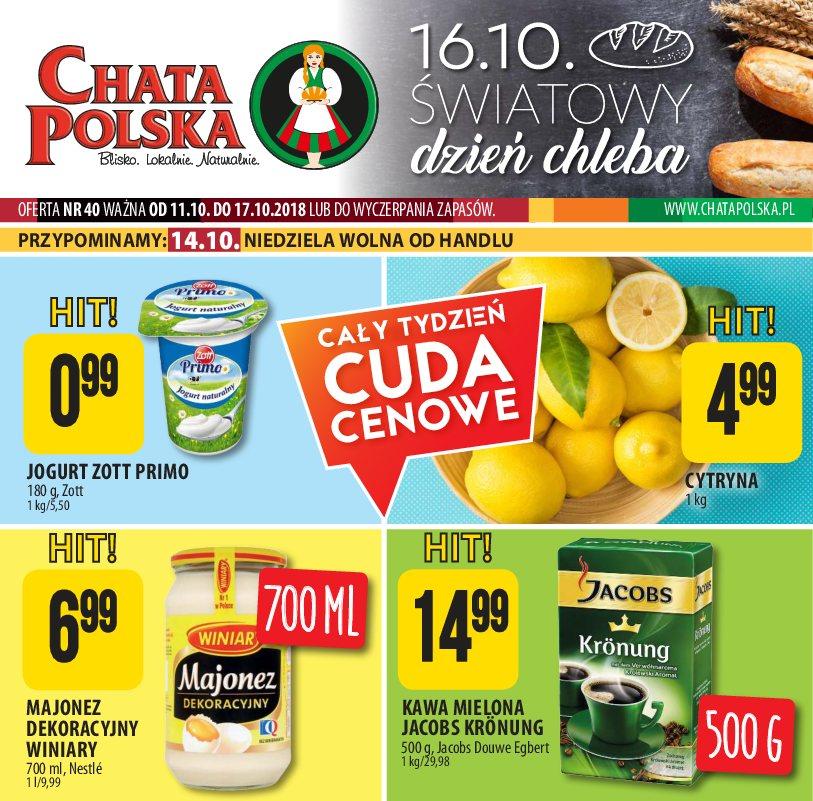 Gazetka promocyjna Chata Polska str. 1