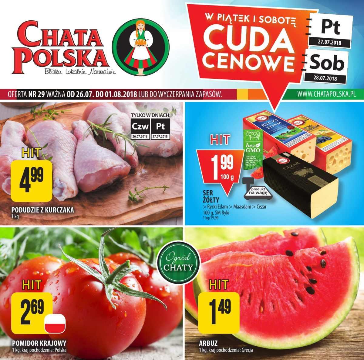 Gazetka promocyjna Chata Polska str. 1