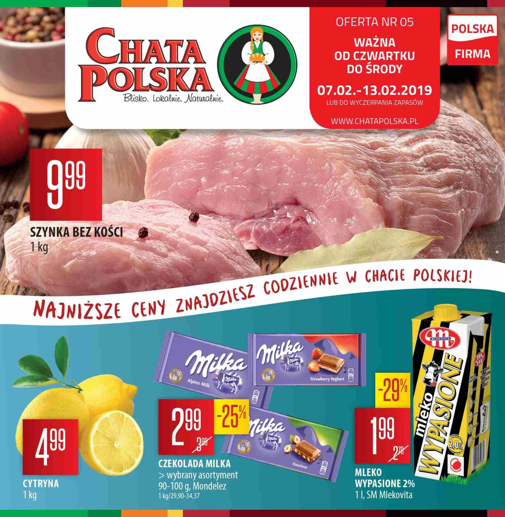 Gazetka promocyjna Chata Polska str. 1
