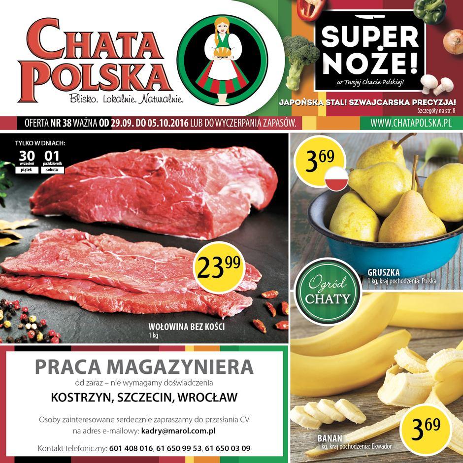 Gazetka promocyjna Chata Polska str. 1