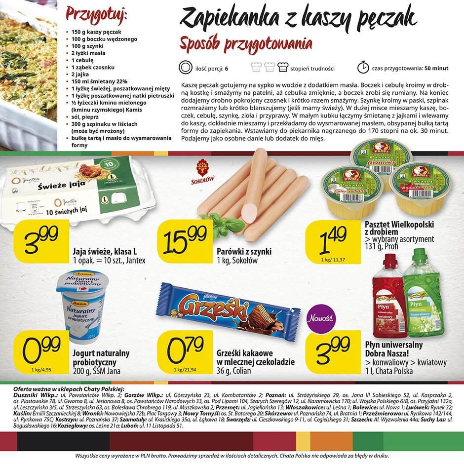 Gazetka promocyjna Chata Polska str. 4