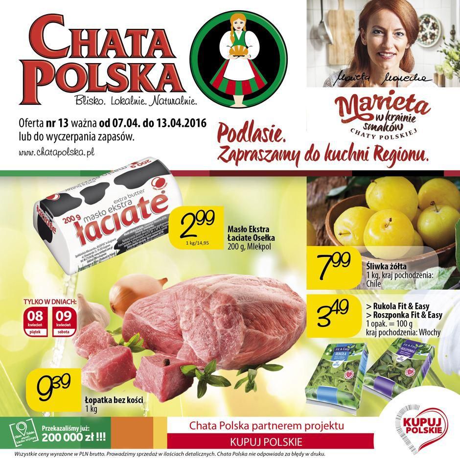 Gazetka promocyjna Chata Polska str. 1