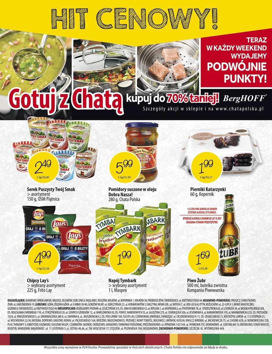 Gazetka promocyjna Chata Polska str. 12