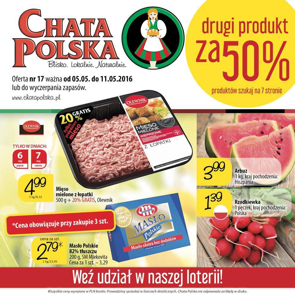 Gazetka promocyjna Chata Polska str. 1