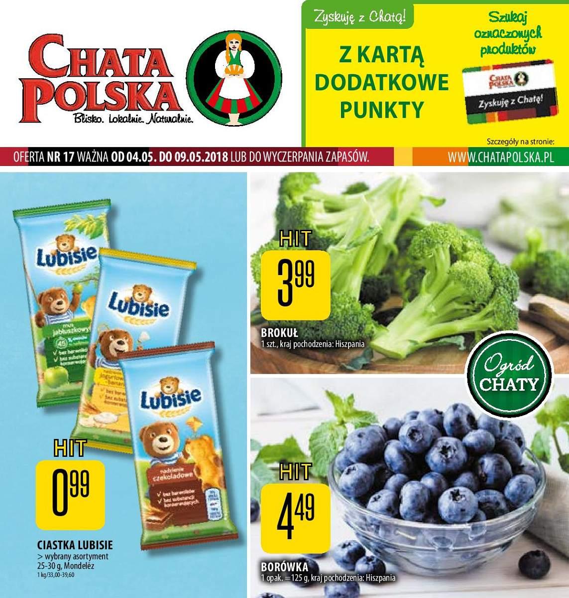 Gazetka promocyjna Chata Polska str. 1