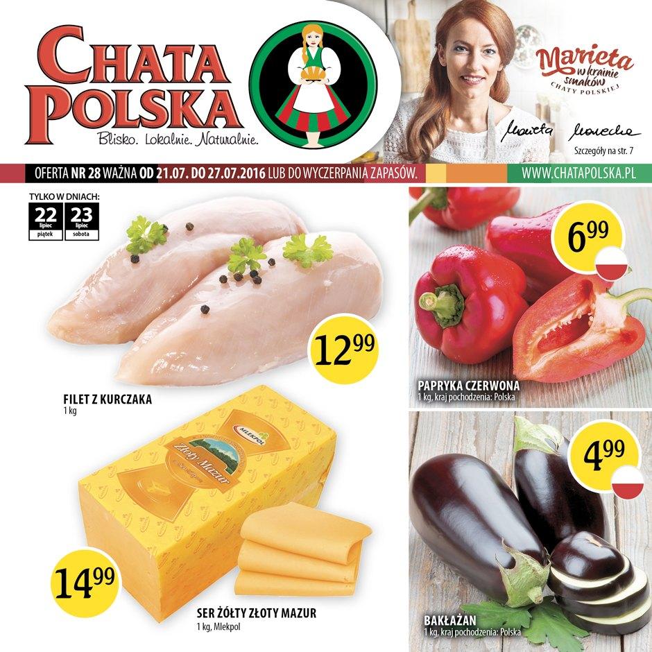 Gazetka promocyjna Chata Polska str. 1