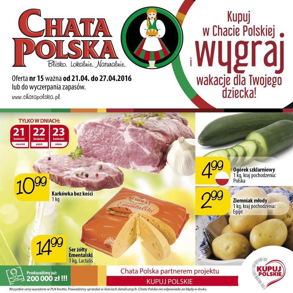 Gazetka promocyjna Chata Polska str. 1
