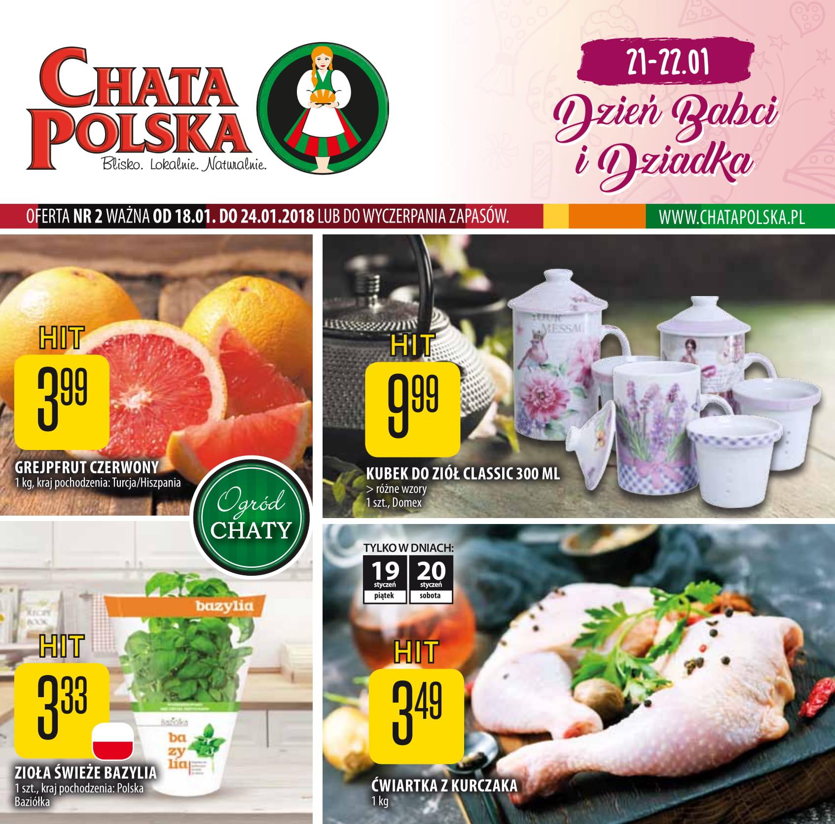 Gazetka promocyjna Chata Polska str. 1