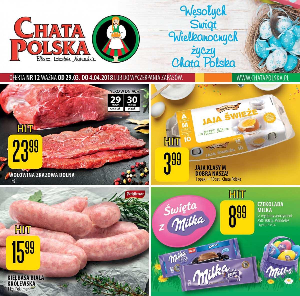 Gazetka promocyjna Chata Polska str. 1