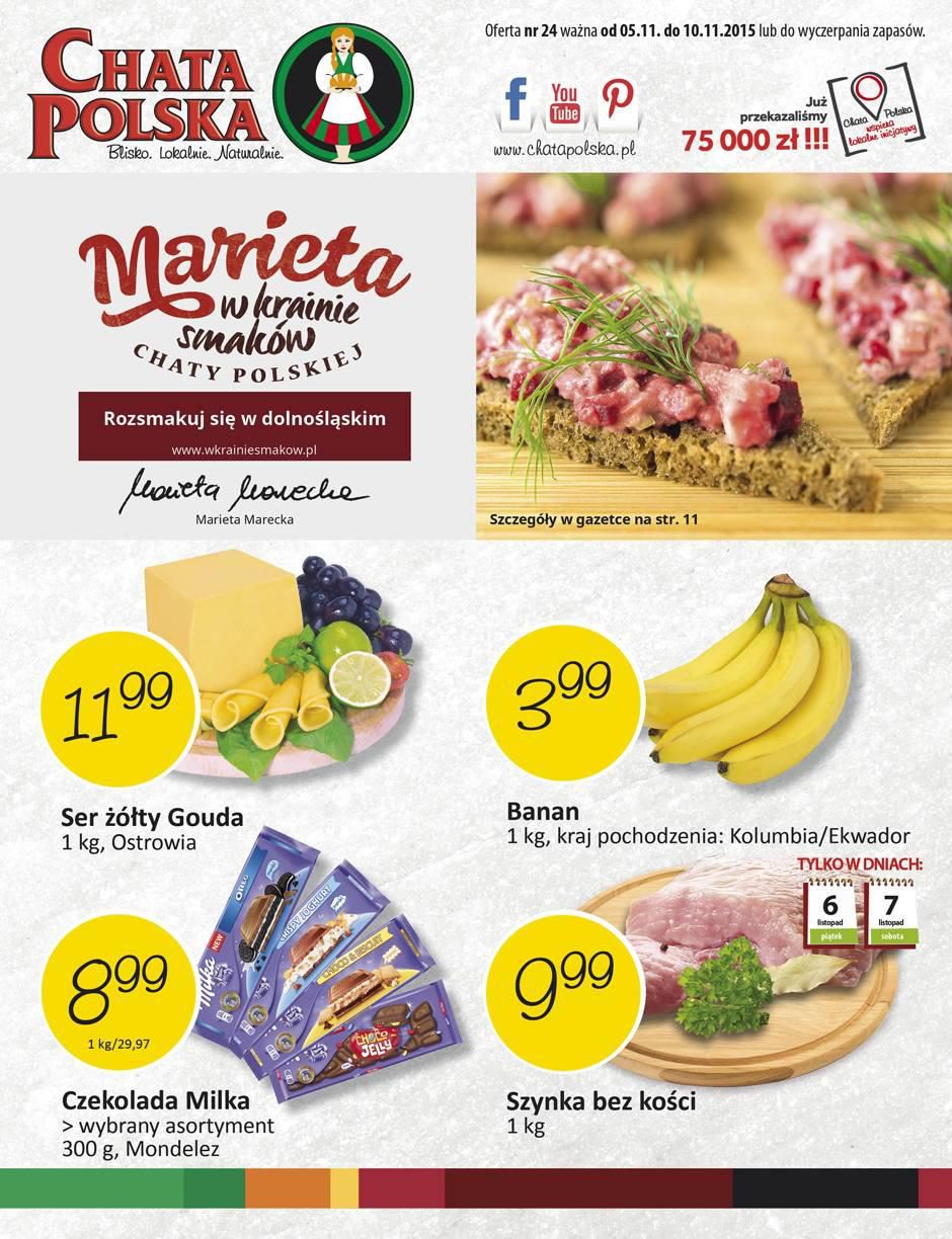 Gazetka promocyjna Chata Polska str. 1