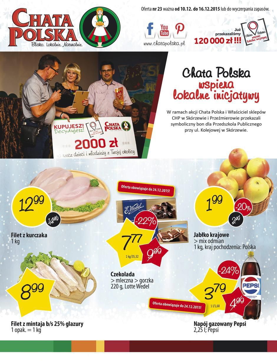 Gazetka promocyjna Chata Polska str. 1
