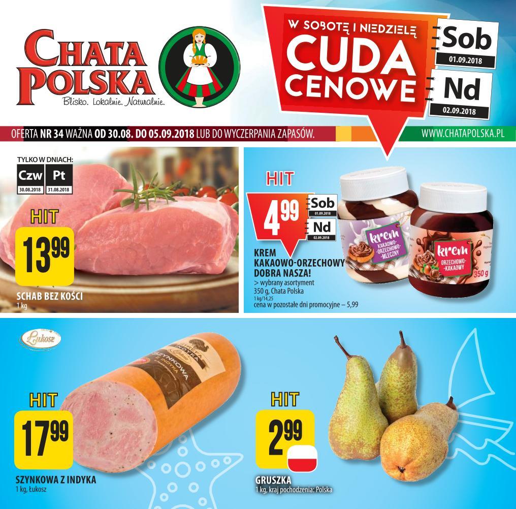 Gazetka promocyjna Chata Polska str. 1