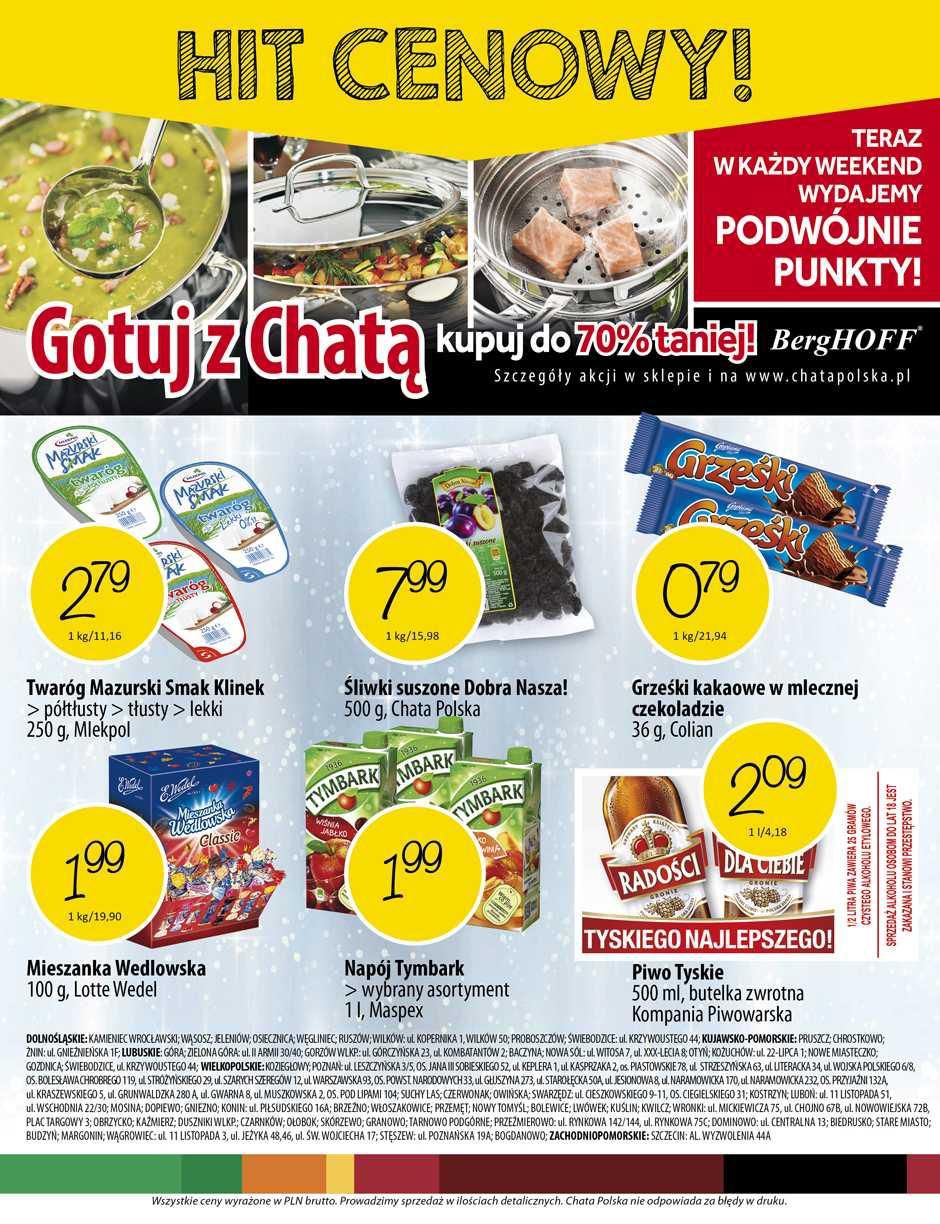 Gazetka promocyjna Chata Polska str. 12