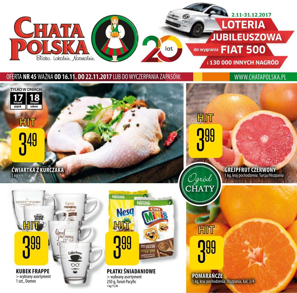 Gazetka promocyjna Chata Polska str. 1
