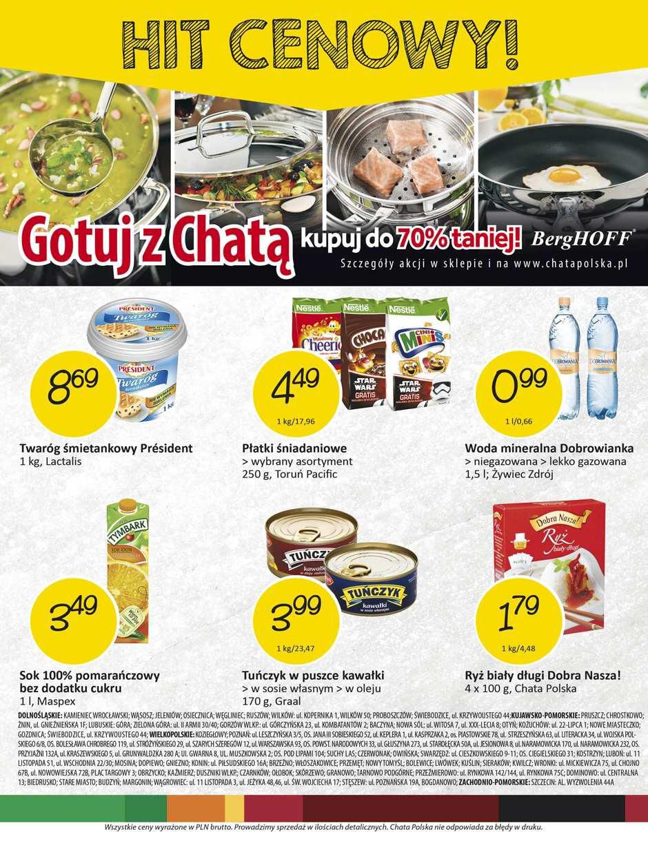 Gazetka promocyjna Chata Polska str. 12