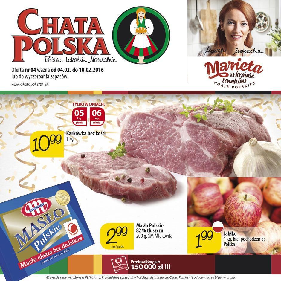 Gazetka promocyjna Chata Polska str. 1