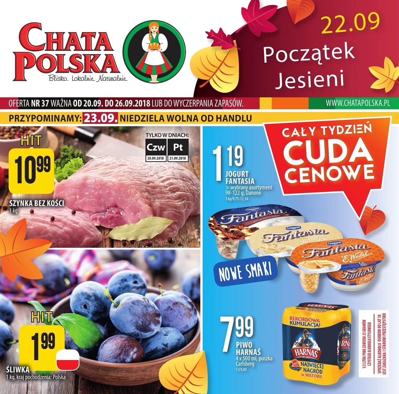 Gazetka promocyjna Chata Polska str. 1