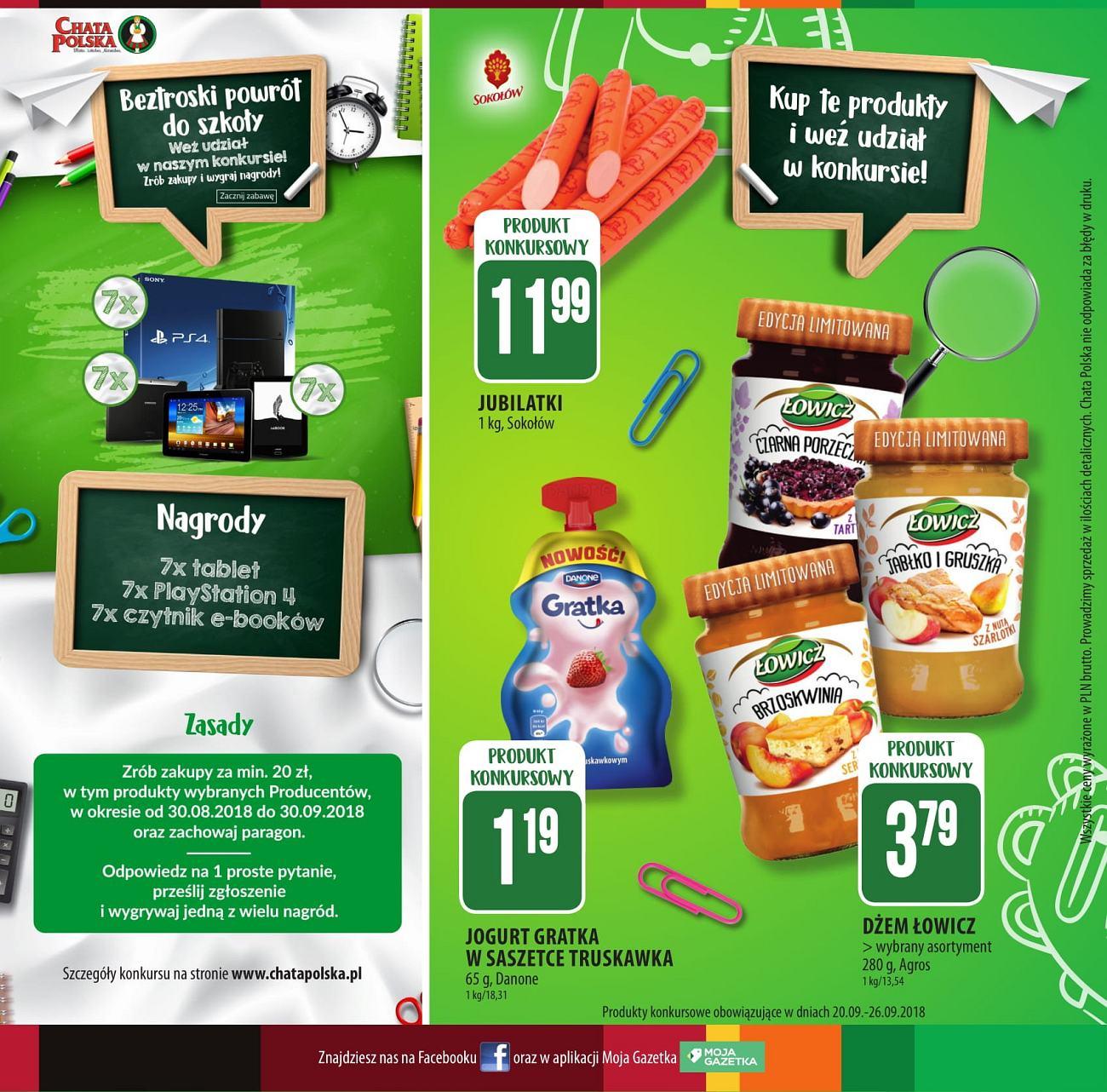 Gazetka promocyjna Chata Polska str. 8