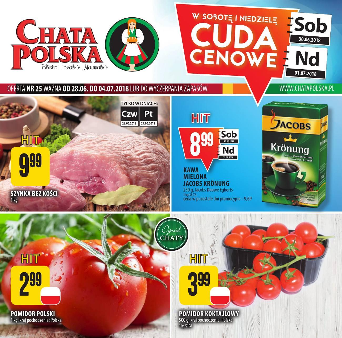 Gazetka promocyjna Chata Polska str. 1