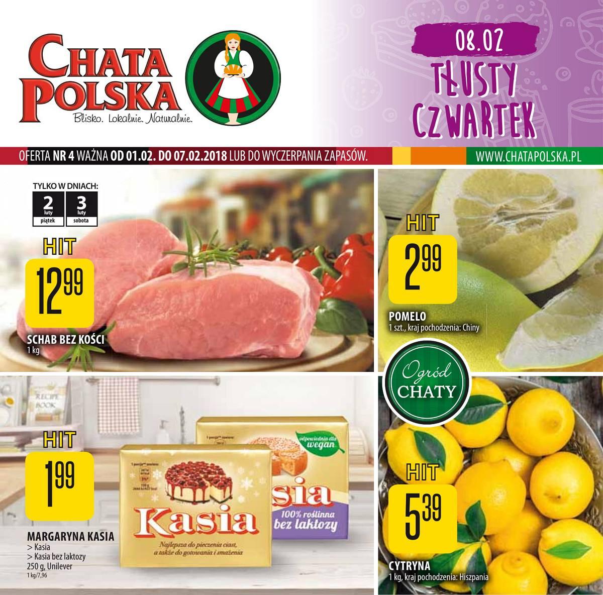 Gazetka promocyjna Chata Polska str. 1