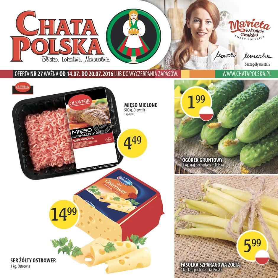 Gazetka promocyjna Chata Polska str. 1
