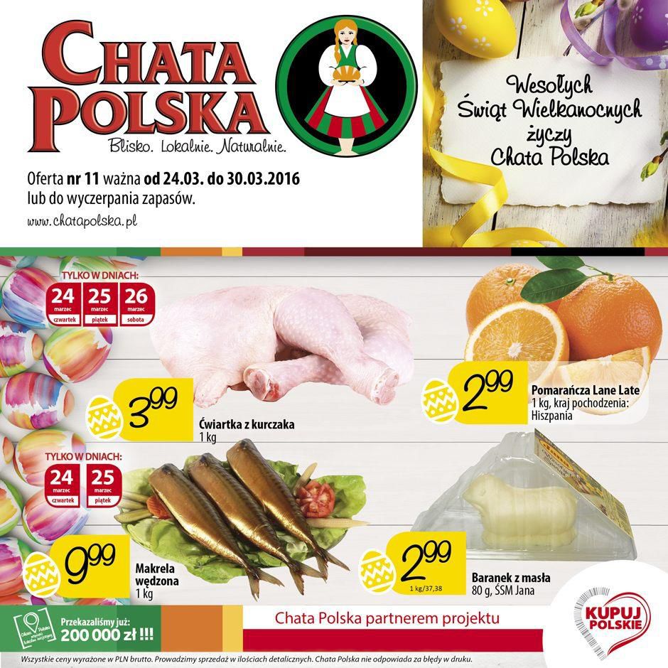 Gazetka promocyjna Chata Polska str. 1