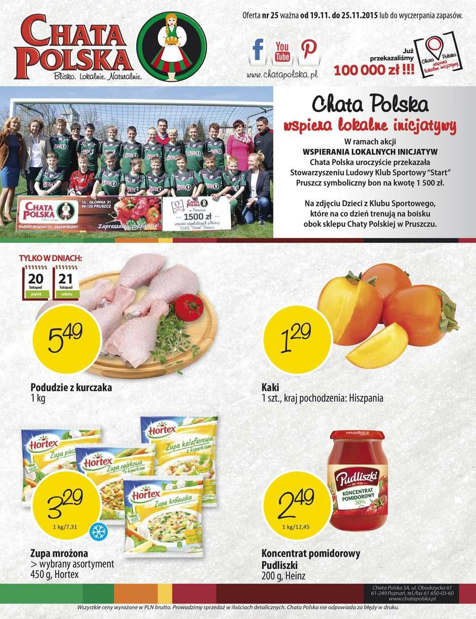 Gazetka promocyjna Chata Polska str. 1