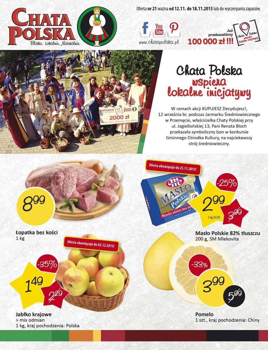 Gazetka promocyjna Chata Polska str. 1