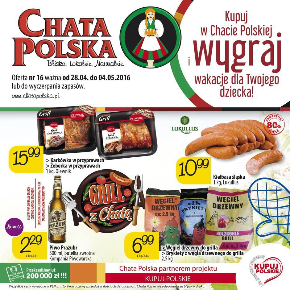 Gazetka promocyjna Chata Polska str. 1