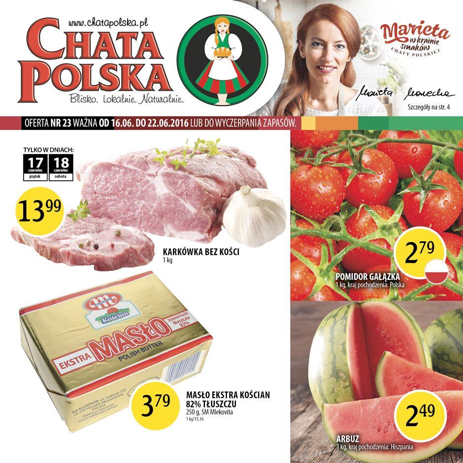 Gazetka promocyjna Chata Polska str. 1