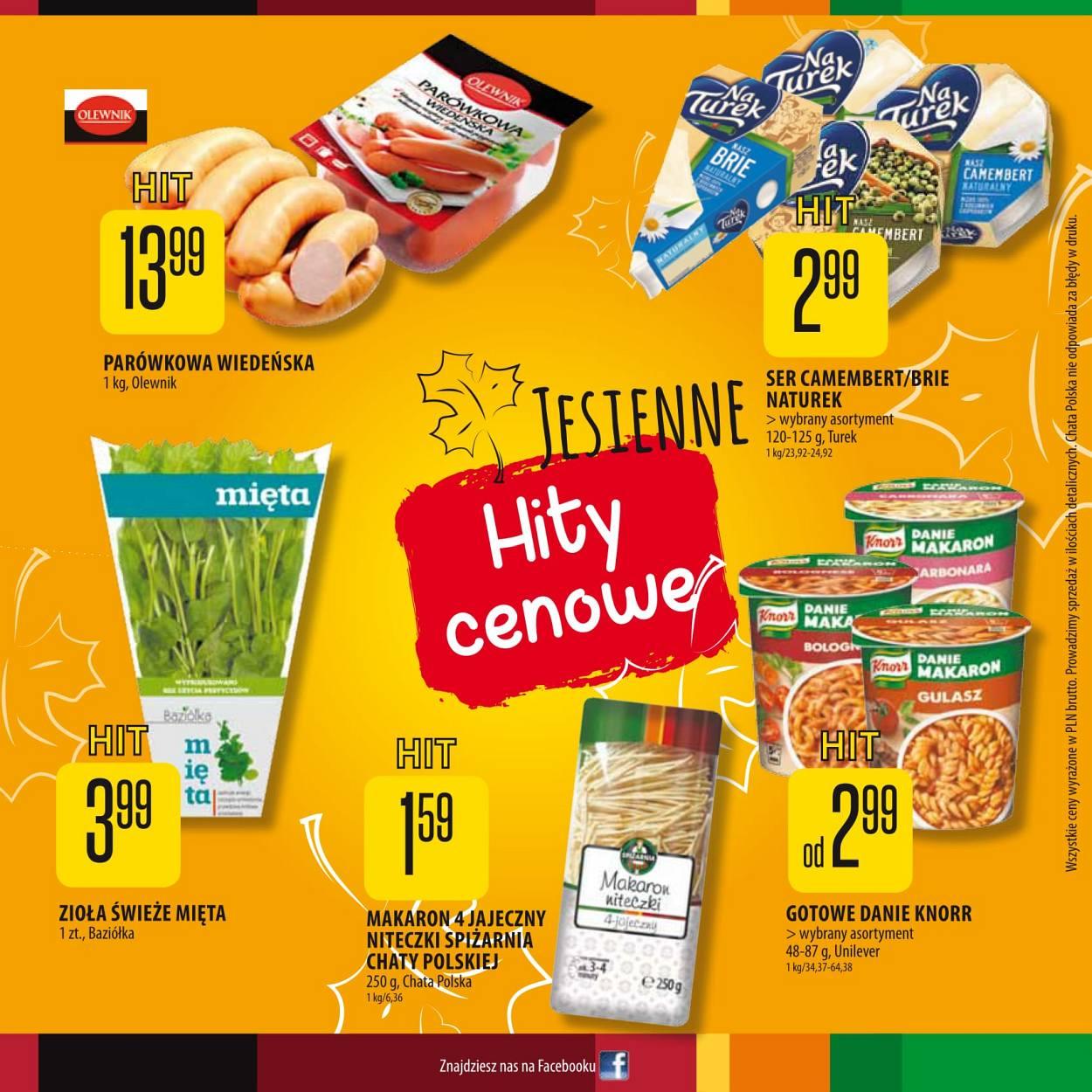 Gazetka promocyjna Chata Polska str. 8