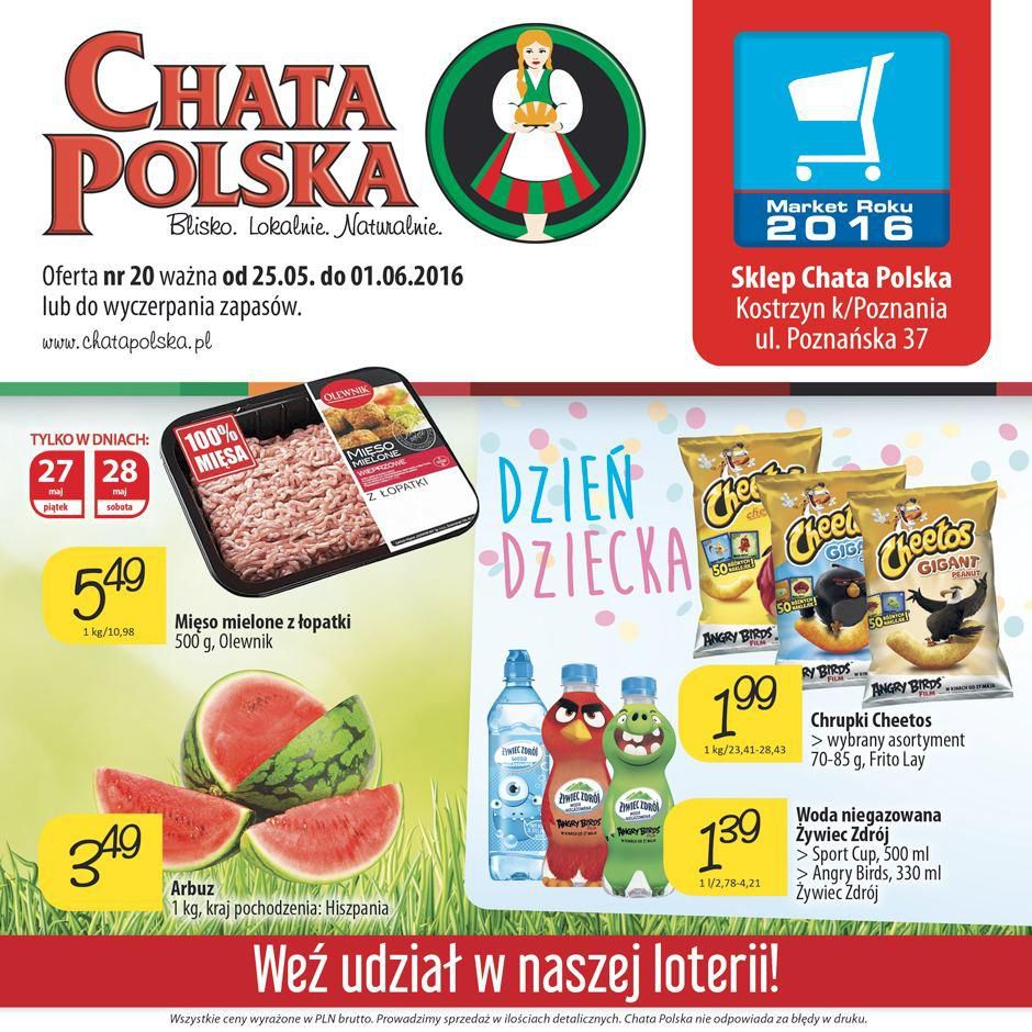 Gazetka promocyjna Chata Polska str. 1